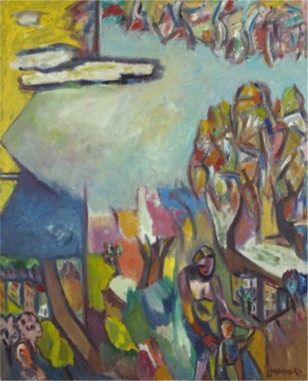 Paysage animé , 1977 “David MESSER”